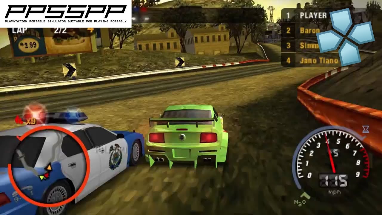 Need For Speed Most Wanted 5-1-0 Ppsspp Download